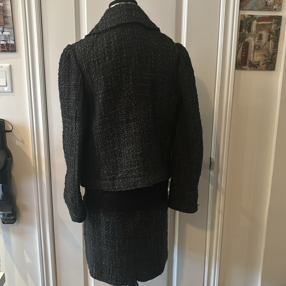 Dolce & Gabbana Authentic Wool Jacket Lace Dress Set - Picture 10 of 16